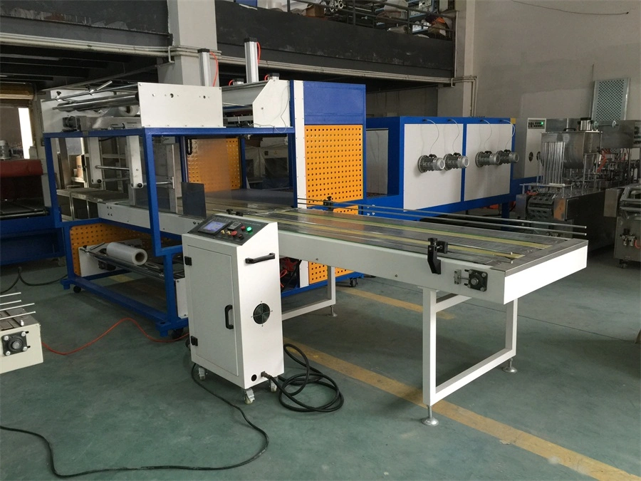 Automatic Sleeve Seal and Shrinking Packing Machine for mattress Big Carton Board