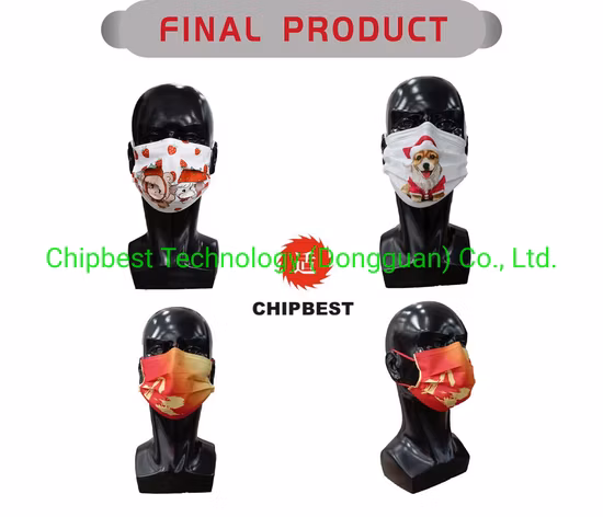 Машина для изготовления плоских заготовок медицинских масок для лица