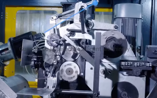 Автоматическая машина для навивки пружин. Пружинная машина Bonnell. Машина для изготовления пружин матрасов.