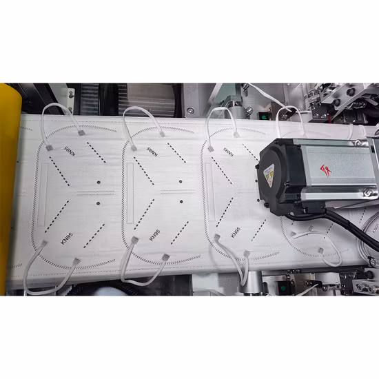 Gosunm 120 шт./мин Fpp2 Fpp3 KN95 Maskenherstellungsmaschine